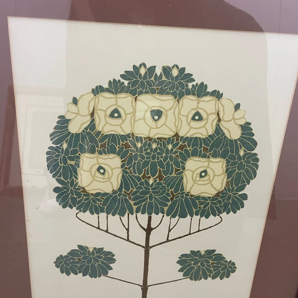 2 Beautiful Frames. Never Hang inside the house. See attached photos.